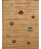  RugStudio presents Nourison Parallels PR-05 Gold Machine Woven, Better Quality Area Rug