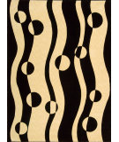  RugStudio presents Nourison Parallels PR-20 Black-White Machine Woven, Better Quality Area Rug