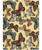  RugStudio presents Nourison Home and Garden RS-018 Yellow 605 Machine Woven, Good Quality Area Rug