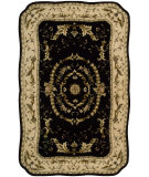  RugStudio presents Nourison Serenata SE-14 Black Hand-Tufted, Best Quality Area Rug