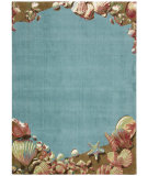  RugStudio presents Nourison Shoreline SH-001 Aqua Machine Woven, Better Quality Area Rug