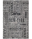  RugStudio presents Nourison Waverly Sun & Shade Snd10 Graphite Machine Woven, Good Quality Area Rug