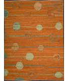  RugStudio presents Nourison Taos TOS-2 Orange Flat-Woven Area Rug