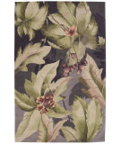  RugStudio presents Nourison Tropics TS-03 Plum Hand-Tufted, Best Quality Area Rug
