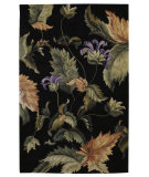  RugStudio presents Nourison Tropics TS-05 Black Hand-Tufted, Best Quality Area Rug
