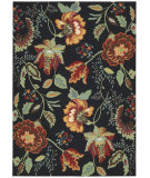  RugStudio presents Nourison Vista VIS-51 Black Machine Woven, Good Quality Area Rug