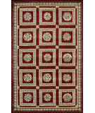  RugStudio presents Nourison Versailles Palace VP-09 Red Hand-Tufted, Good Quality Area Rug