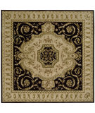  RugStudio presents Nourison Versailles Palace VP-14 Black Hand-Tufted, Best Quality Area Rug