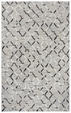 Rizzy Wild Thing Wdt104 Gray Area Rug| Size| 5' x 8'