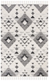 Safavieh Moroccan Tassel Shag Mts688F Ivory - Grey Area Rug| Size| 11' x 11' Square