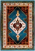 Safavieh Vintage Hamadan Vth260M Blue - Ivory Area Rug| Size| 6'7'' x 9'