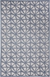 Trans-Ocean Carmel Tonga Tile 848933 Navy Area Rug| Size| 7'10'' Square