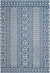 Safavieh Dhurries Dhu572a Dark Blue - Ivory Area Rug| Size| 8' x 10'