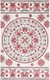 Safavieh Bellagio Blg601a Ivory - Red Area Rug| Size| 5' x 8'