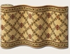 Couristan Royal Luxury Woodland Trellis Linen Beige 1325-0001 Custom Length Runner 