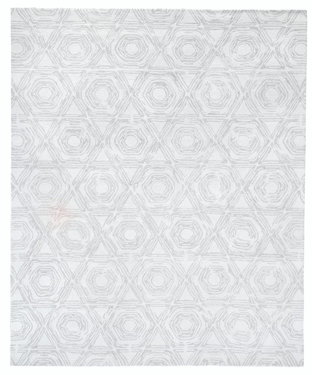 Exquisite Rugs Caprice Hand Woven 2707 Silver