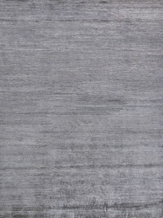 Exquisite Rugs Crush Hand Knotted 3302 Silver - Gray