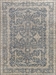 Exquisite Rugs Antique Weave Oushak Hand Knotted 3422 Blue
