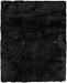 Exquisite Rugs Sheepskin Shag 3843 Black
