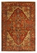 Exquisite Rugs Antique Weave Serapi Hand Knotted 7045 Red