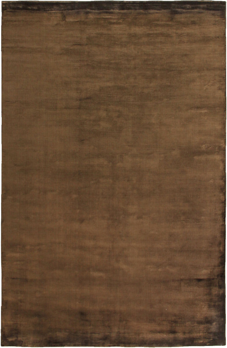 Exquisite Rugs Dove Plain Hand Woven 9657 Chocolate