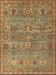 Exquisite Rugs Antique Weave Serapi Hand Knotted 9973 Light Blue - Ivory