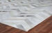 Exquisite Rugs Natural Hide Hair on Hide 9761 White - Silver Area Rug - 190890