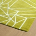 Kaleen Origami Org04-96 Lime Green Area Rug - 171068