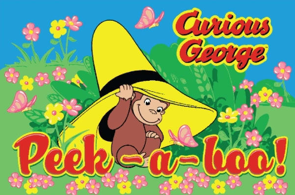 Fun Rugs Curious George Peek-A-Boo CG-06