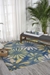 Nourison Home and Garden RS022 Blue 232262 Area Rug - 232262
