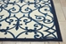 Nourison Home and Garden RS093 Blue 232271 Area Rug - 232271