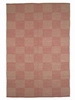 ORG Natural Weaves Jp-72 Plaid Coral Area Rug Last Chance 