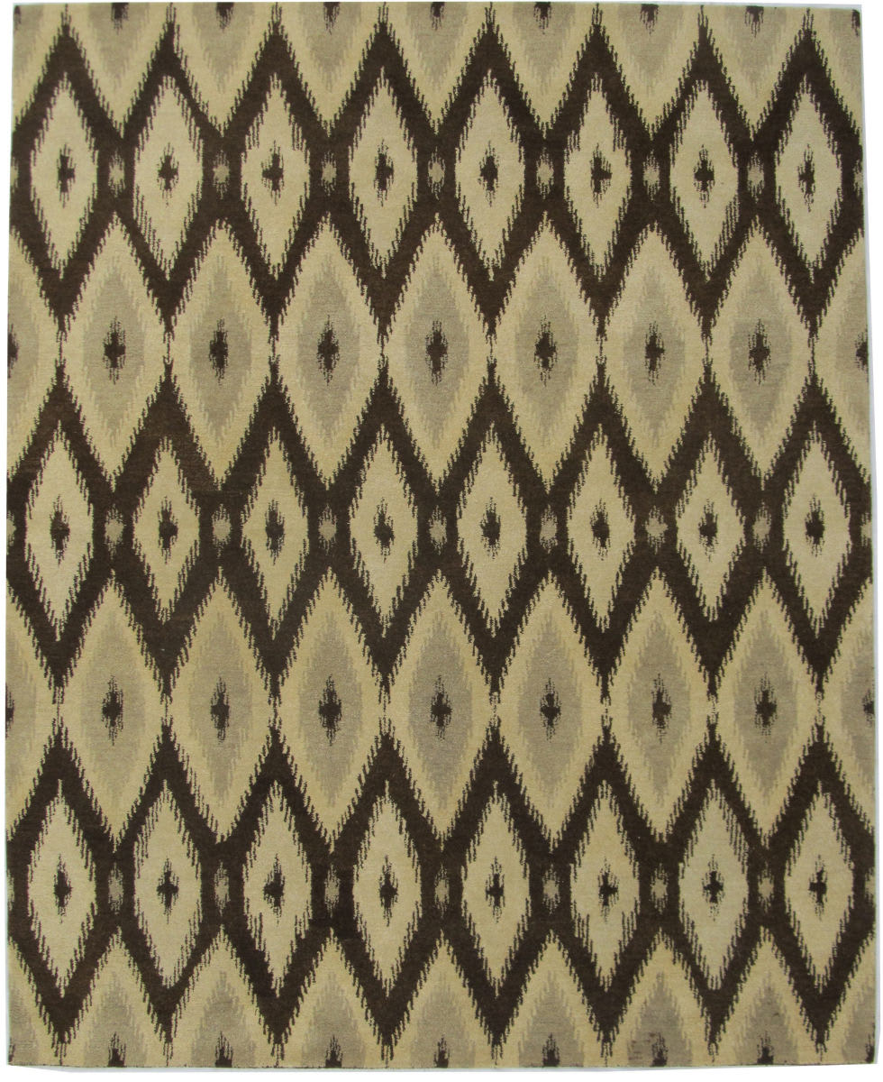 ORG Ikat Tufted ST-506 Brown