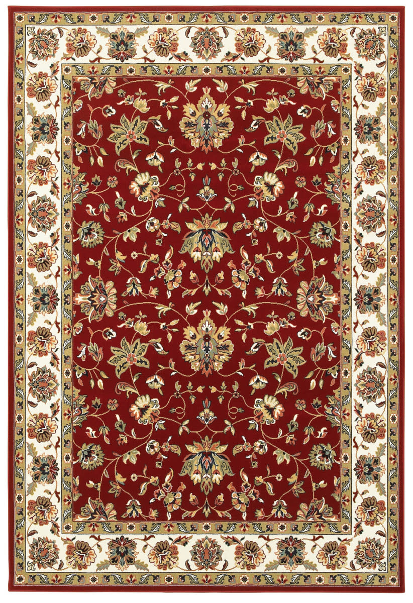 Oriental Weavers Kashan 4929r Red - Ivory