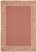 Safavieh Courtyard CY0727-3707 Red - Natural