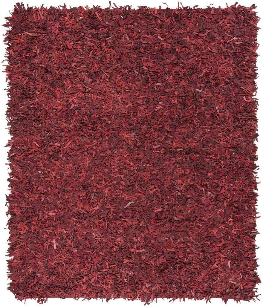Safavieh Leather Shag Lsg601d Red