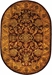 Safavieh Golden Jaipur GJ250C Burgundy - Gold Area Rug - 49828