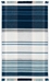 Safavieh Striped Kilim Stk707M Blue - Beige