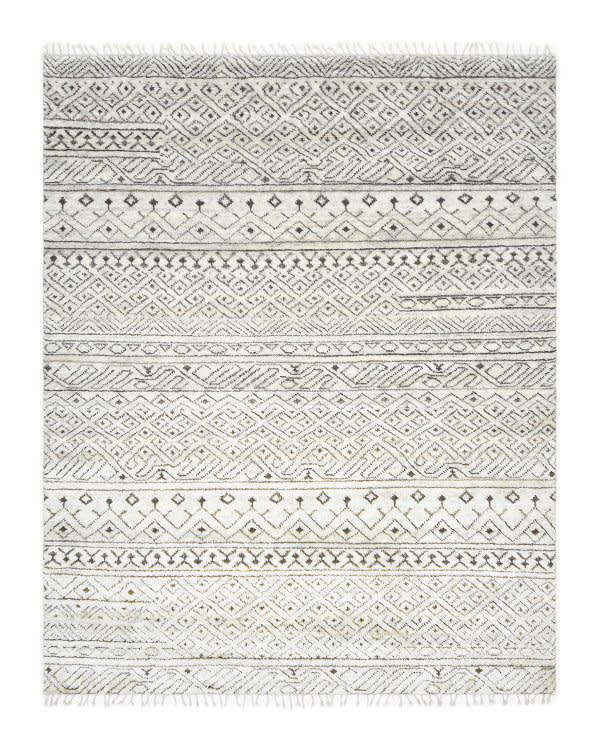 Solo Rugs Moroccan S3292-Nsil Gray