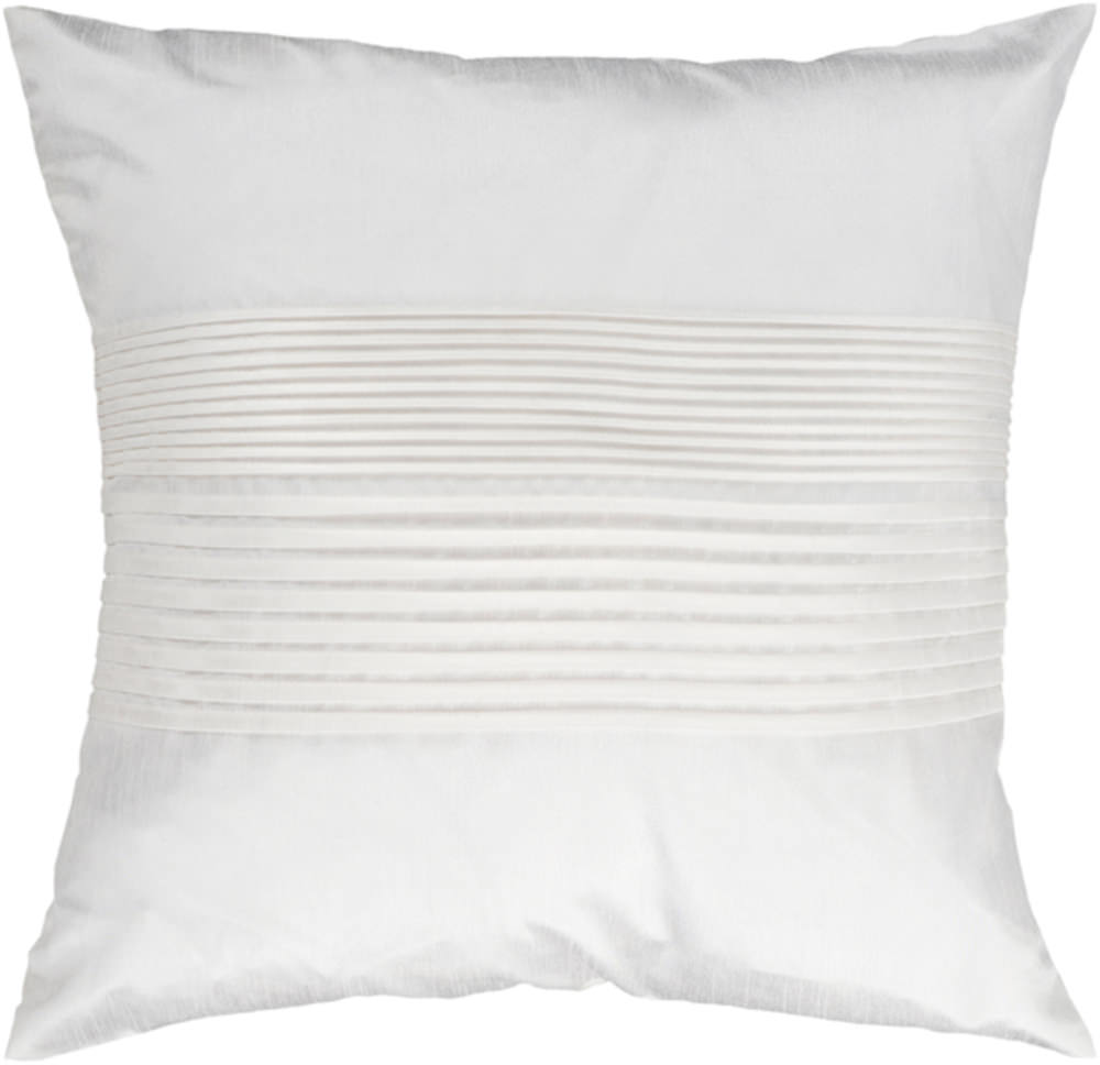Surya Solid Pleated Pillow Hh-017