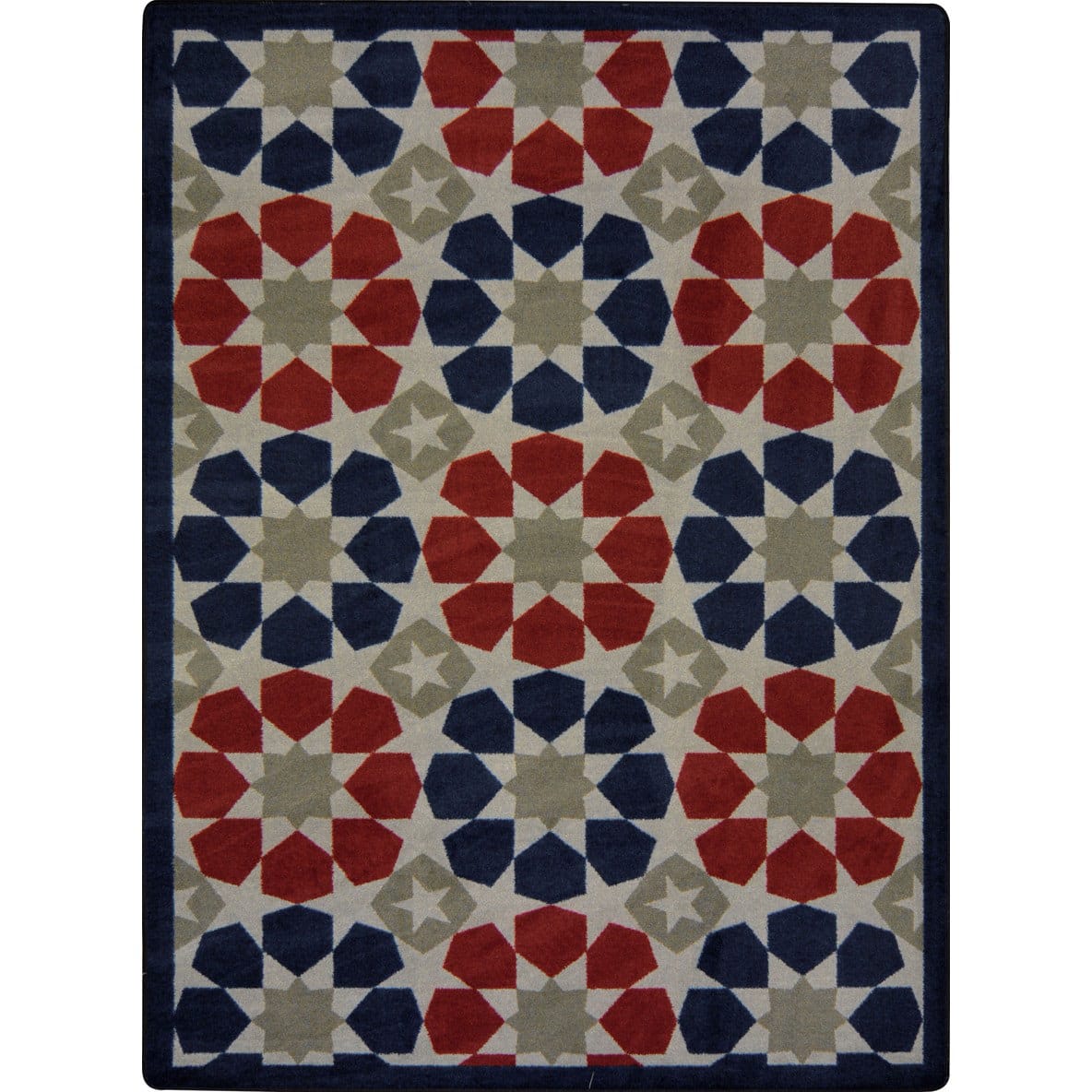 Joy Carpets Kaleidoscope Americana Multi | Rug Studio