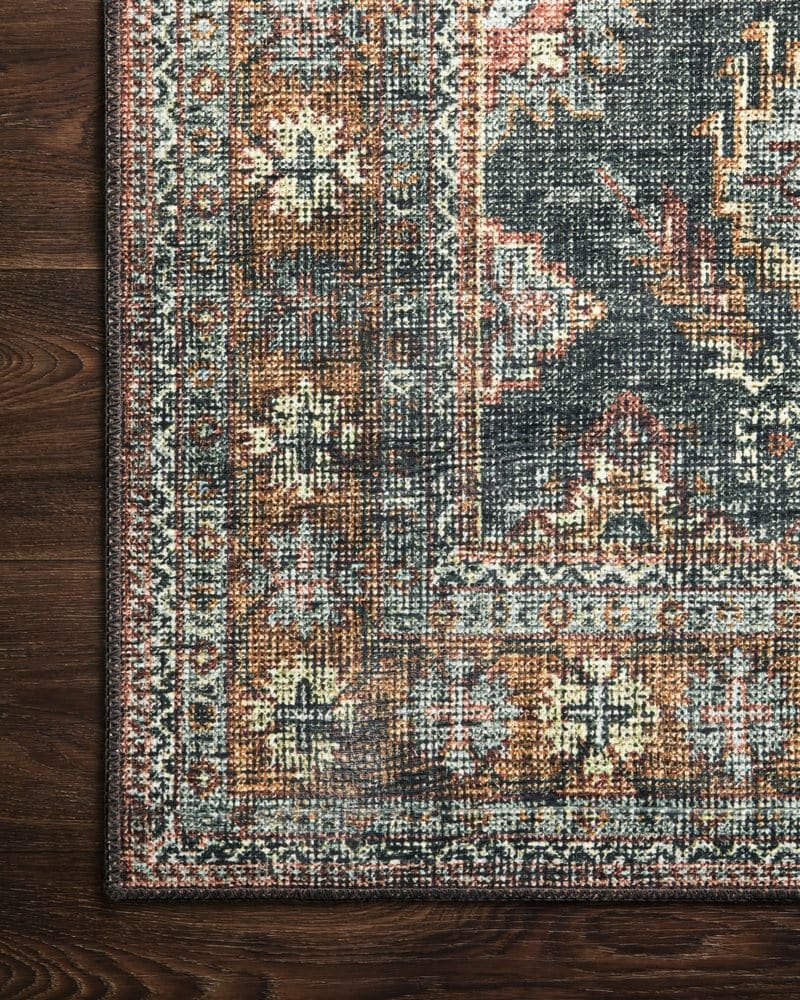 Loloi Rust Rug Loloi II Skye Sky-10 Sea - Rust | Rug Studio