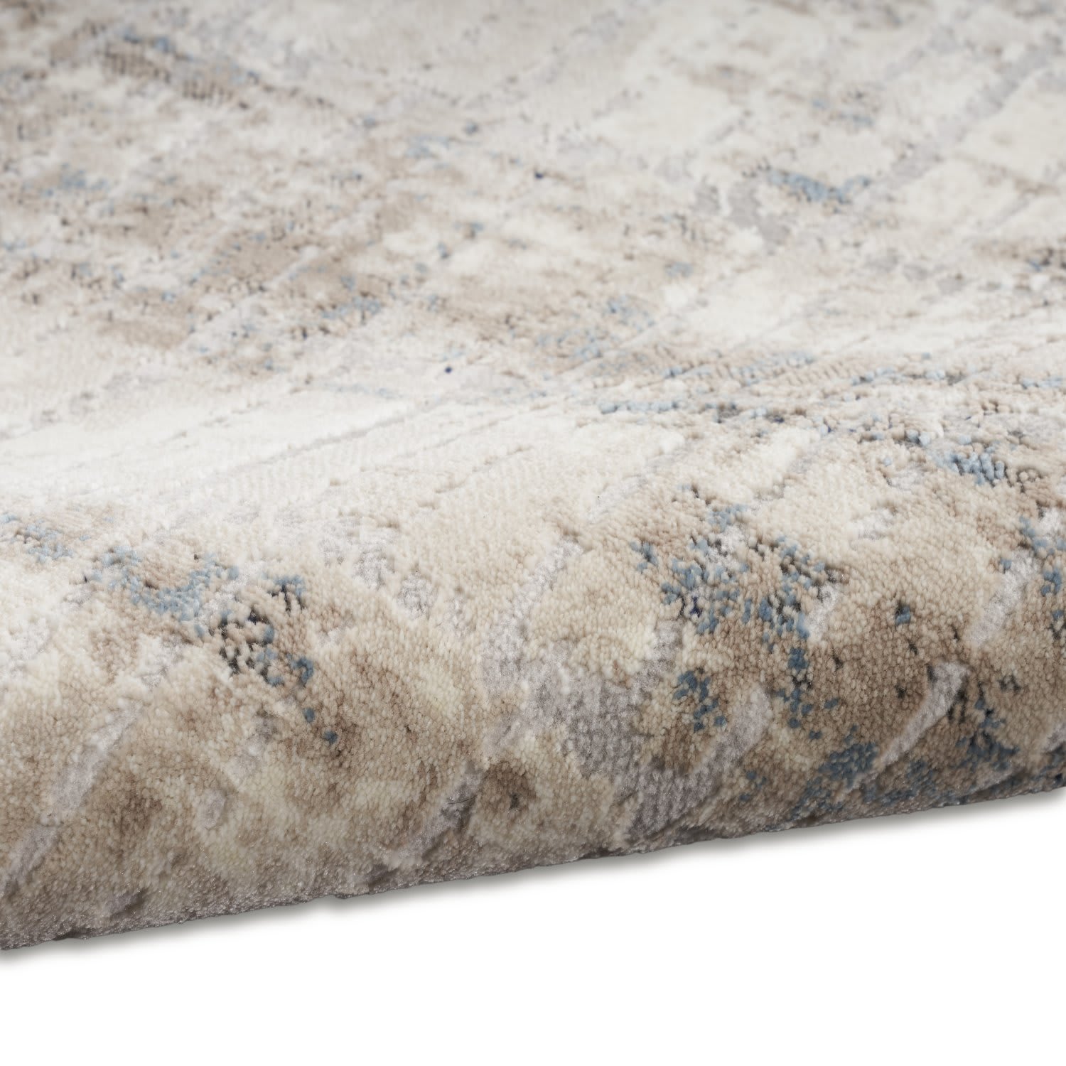 Infinity Audio Rug Calvin Klein CK022 Infinity Ifn02 Ivory Grey Blue | Rug Studio
