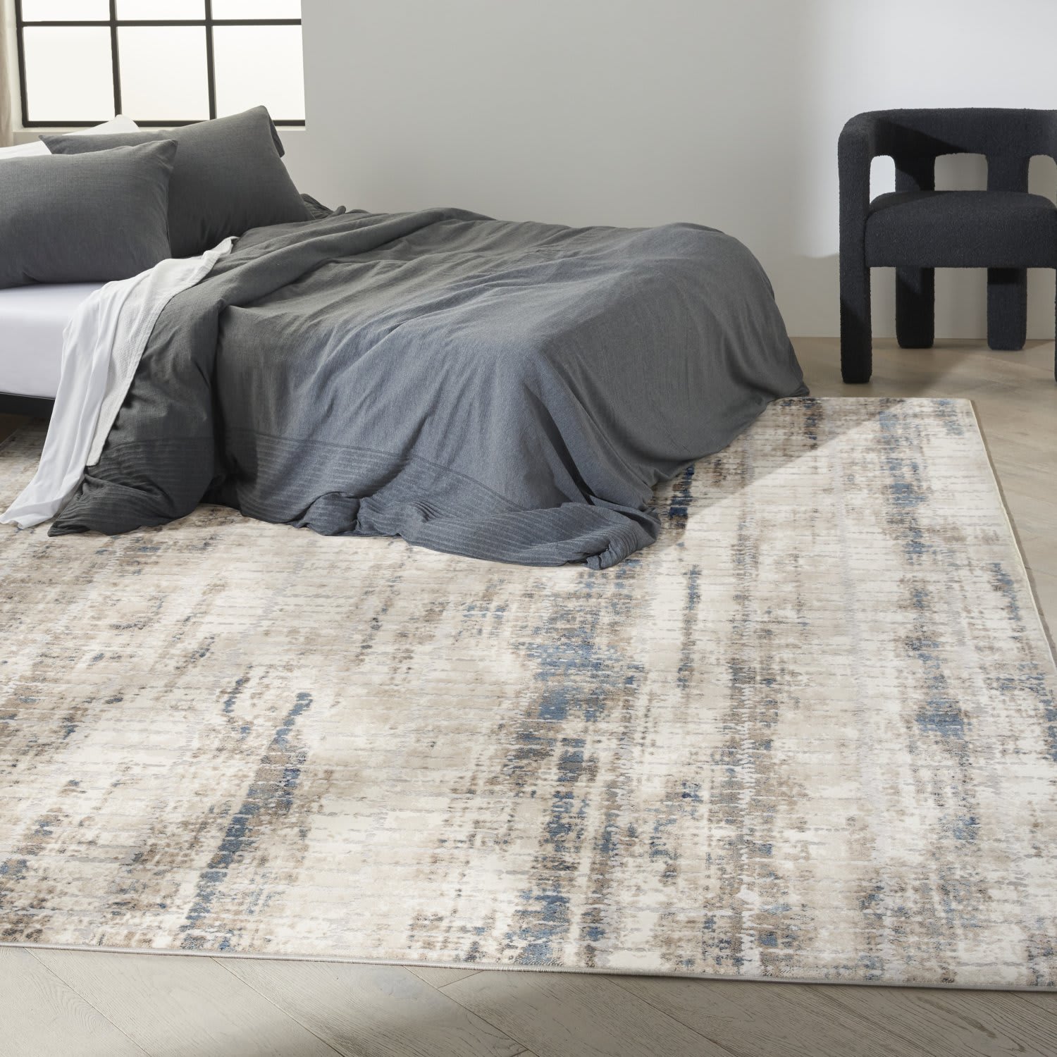 Infinity Jbl Rug Calvin Klein CK022 Infinity Ifn02 Ivory Grey Blue | Rug Studio