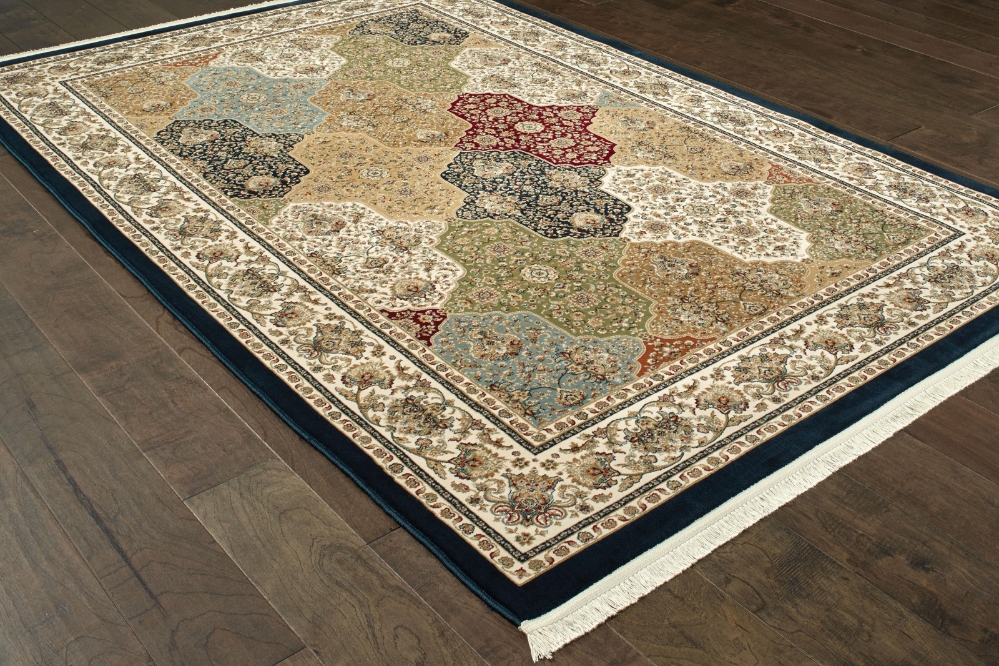 Masterpieces Rugs Oriental Weavers Masterpiece 1331X Navy - Multi | Rug Studio