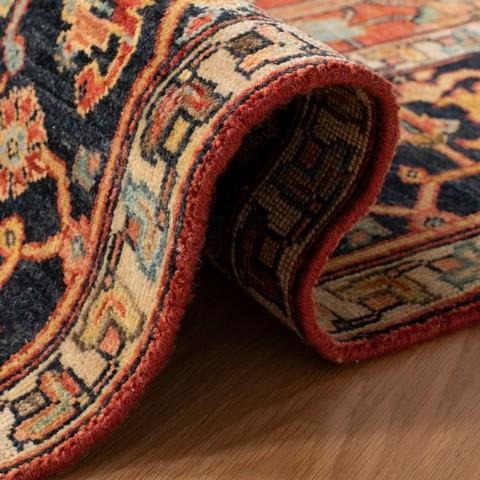 Rr5tp Rug Ralph Lauren Richmond RLR9551A Vintage Red | Rug Studio