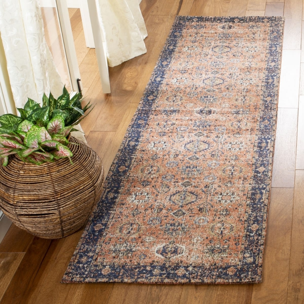 Navy Rust Rug Safavieh Classic Vintage Clv305p Rust - Navy | Rug Studio