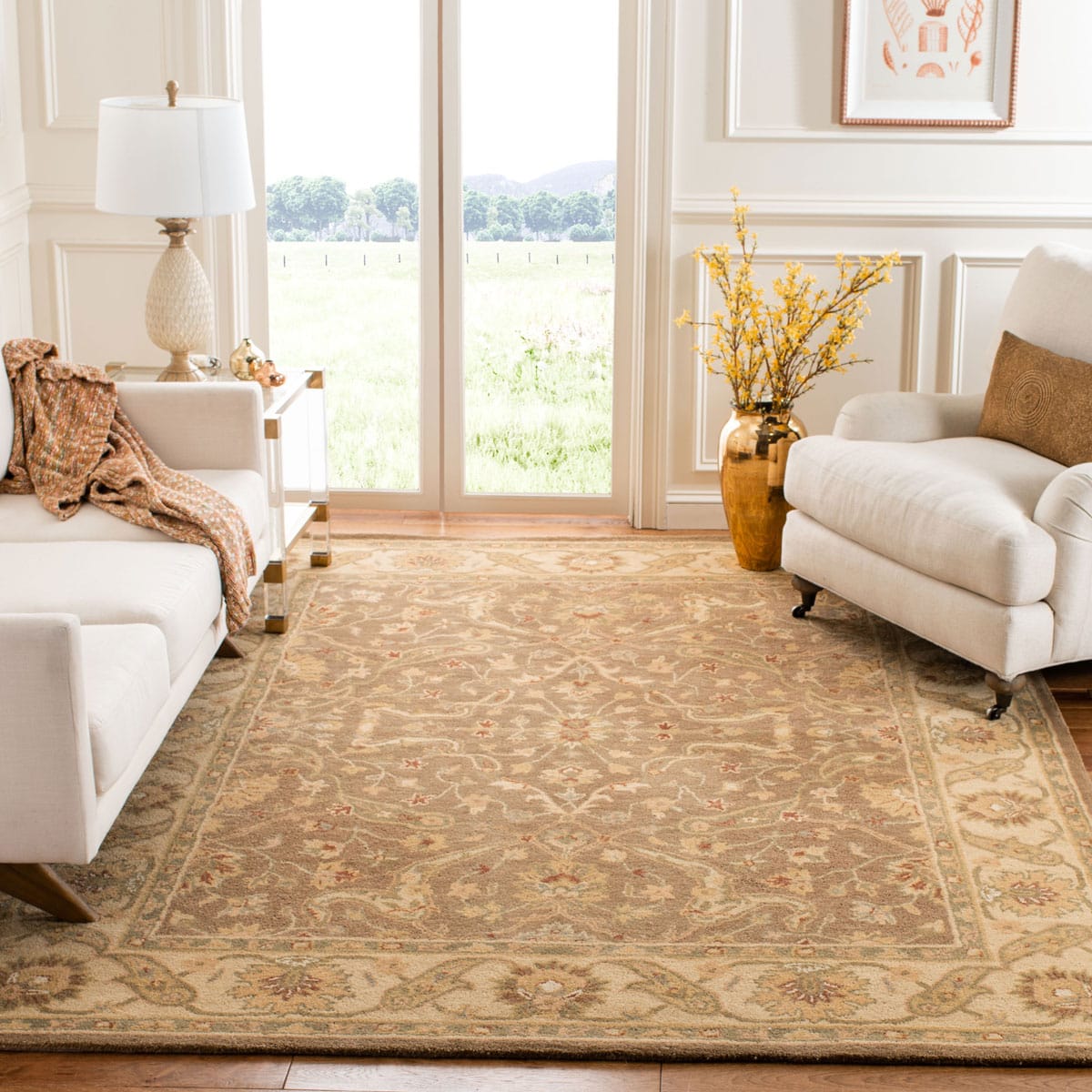 Safavieh Antiquities AT311A Brown - Gold | Rug Studio