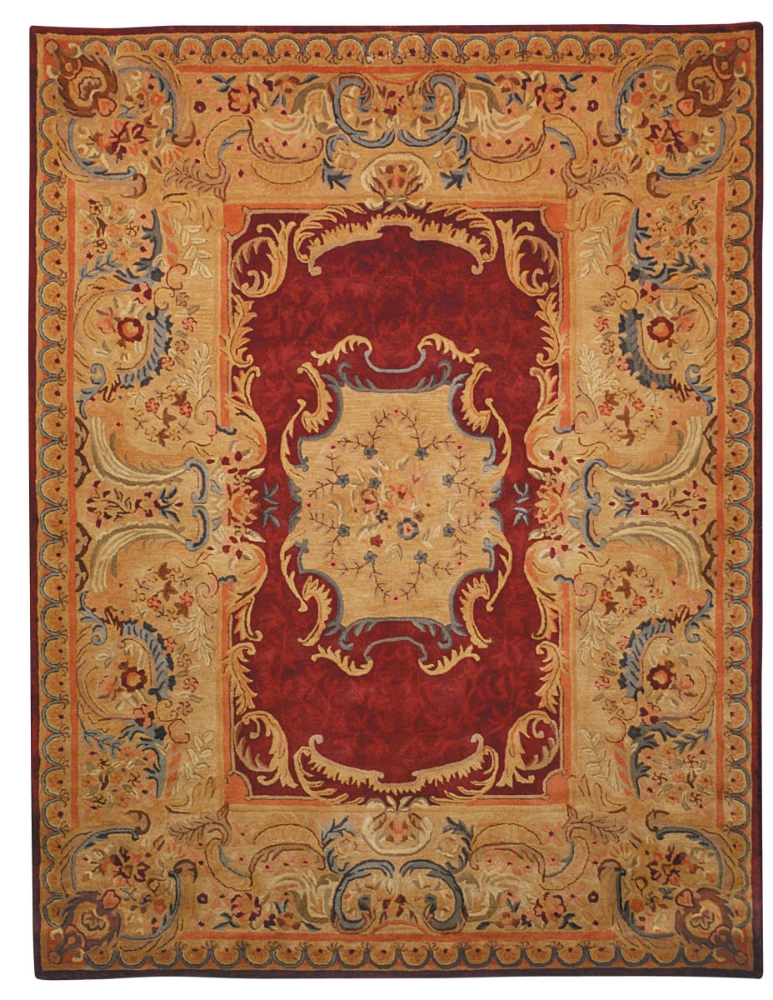 Safavieh - Runner Lana Burgundy E Oro 2'6x10', Tradizionale Europeo Handmade - Foto 7