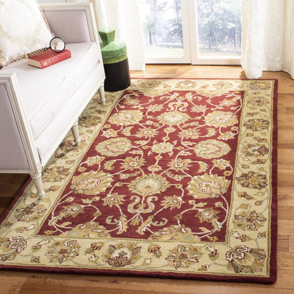 Red Gold Rug Safavieh Heritage HG343C Red - Gold | Rug Studio